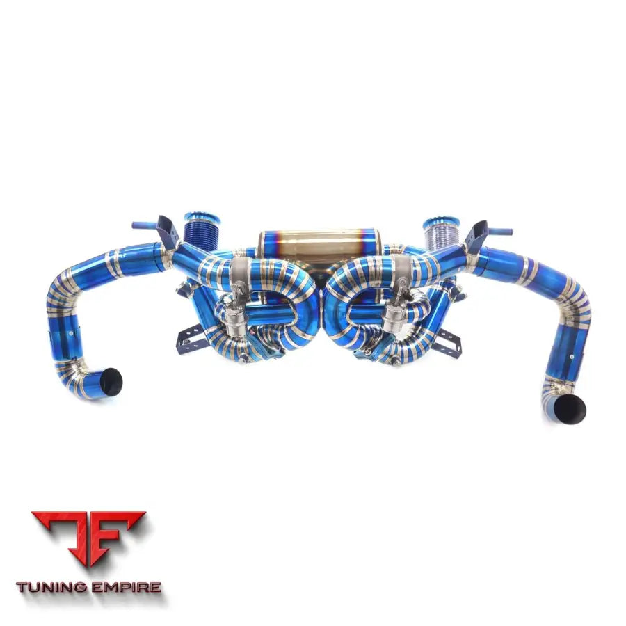 AUDI R8 V10 5.2L TITANIUM CATBACK RAZOR EXHAUST SYSTEM WITH MUFFLER VALVE