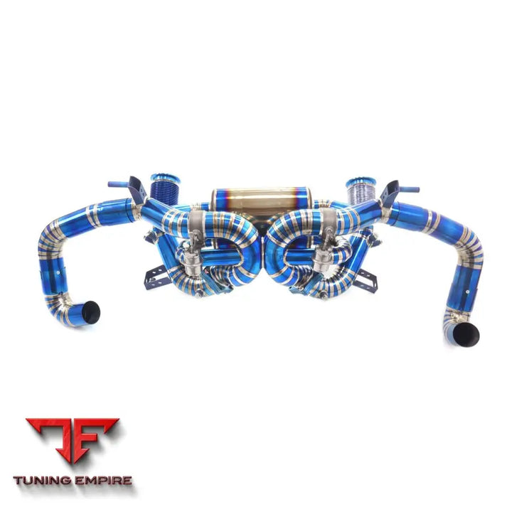 AUDI R8 V10 5.2L TITANIUM CATBACK RAZOR EXHAUST SYSTEM WITH MUFFLER VALVE