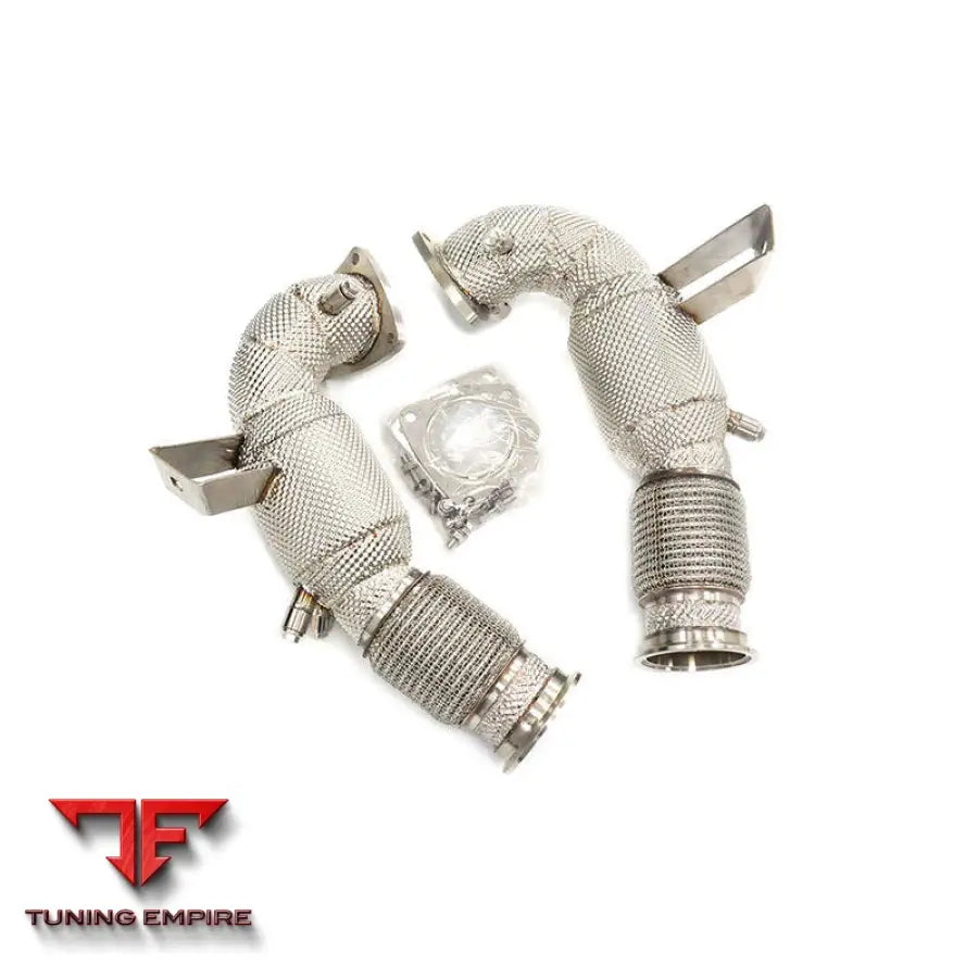 AUDI R8 V10 STAINLESS STEEL RAZOR EXHAUST PIPE