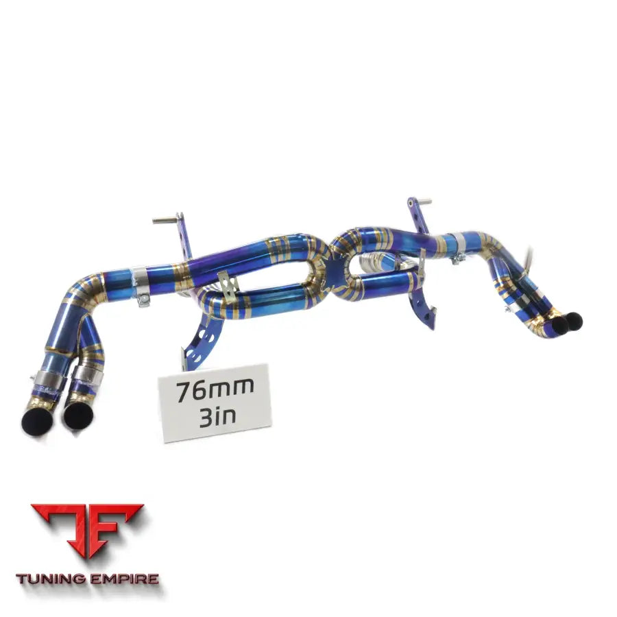 AUDI R8 V10 TITANIUM RAZOR EXHAUST PIPE