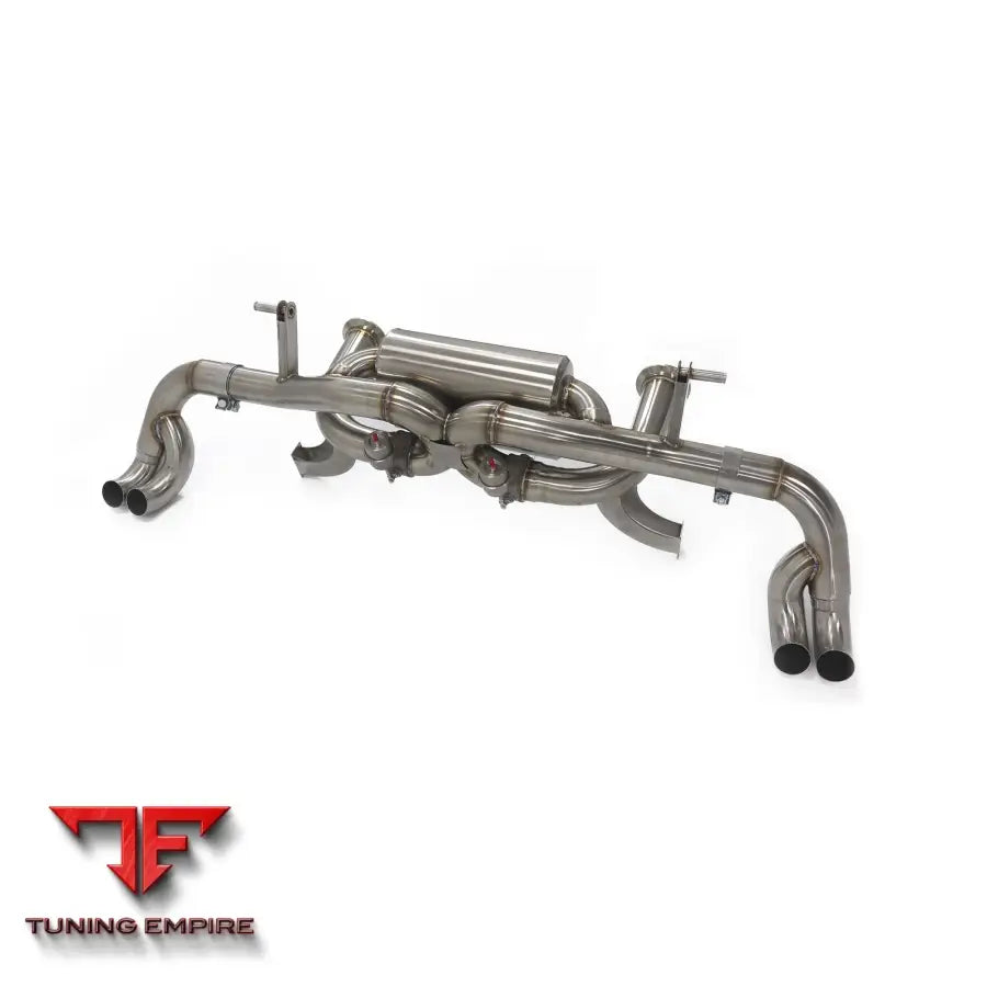 AUDI R8 V8 4.2 STAINLESS STEEL CATBACK RAZOR EXHAUST WITH MUFFLER VALVE