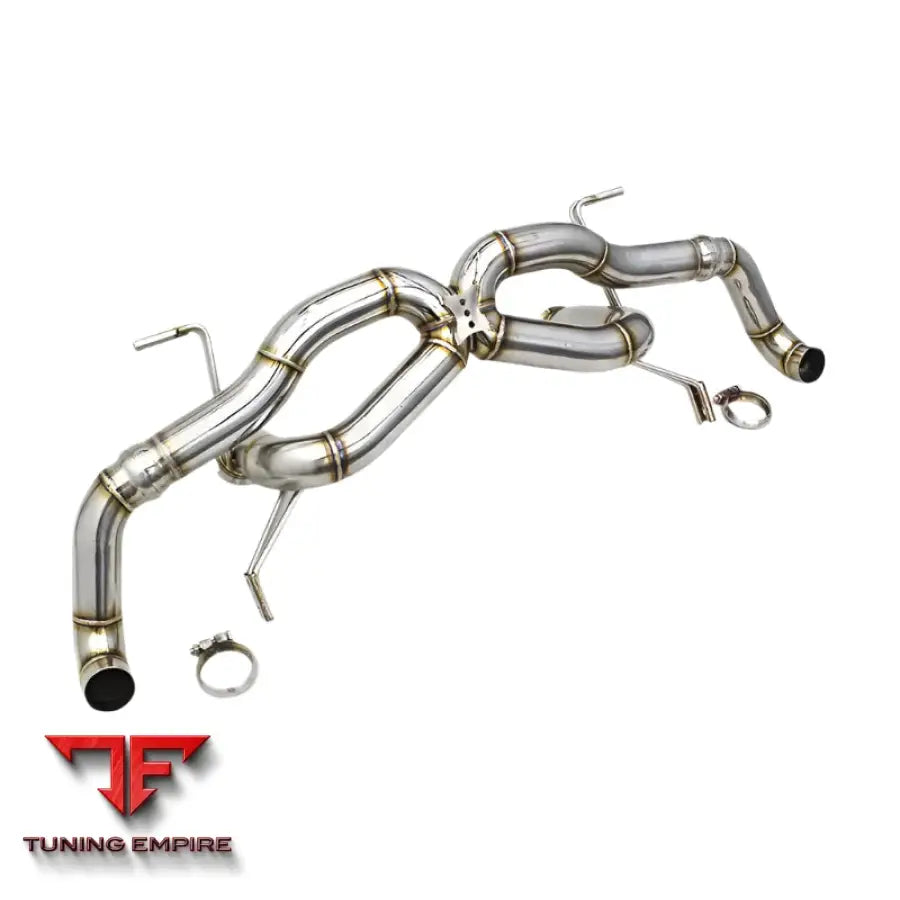 AUDI R8 V8 4.2L X PIPE EXHAUST SYSTEM 2007 + 