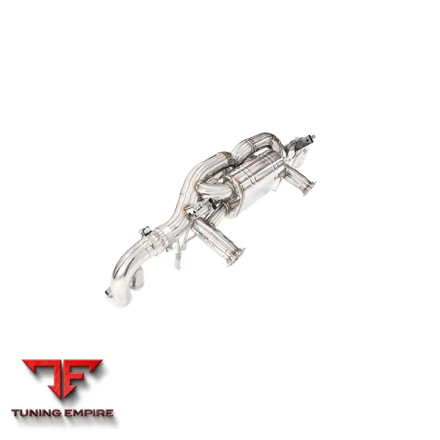 AUDI R8 V8 MK1 4.2L STAINLESS STEEL CATBACK RAZOR EXHAUST WITH MUFFLER VALVE