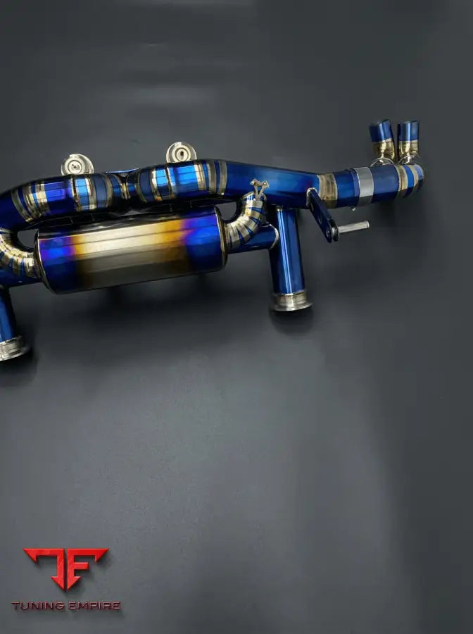 AUDI R8 V8 RAZOR TITANIUM VALVED EXHAUST