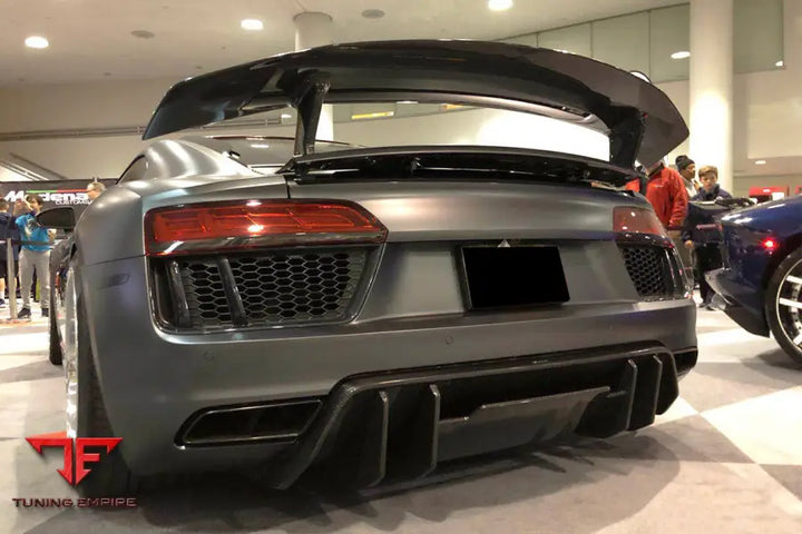 Audi R8 Vrs Style Carbon Fiber Trunk Spoiler