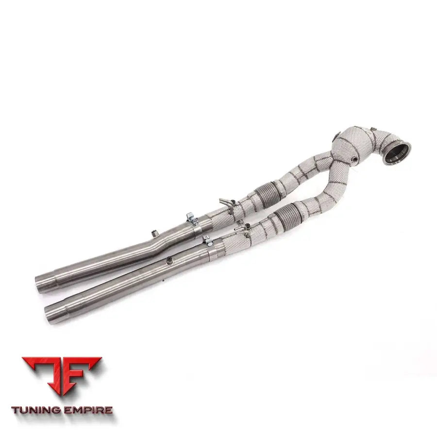 AUDI RS3 2.5T 8Y STAINLESS STEEL DOWNPIPES RESONANT TUBE