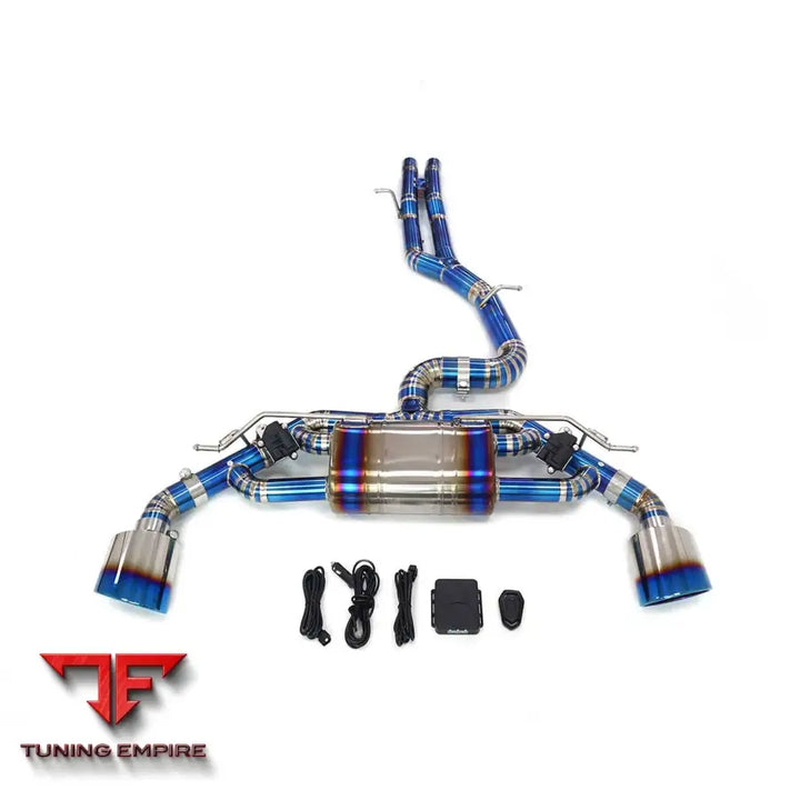 AUDI RS3 2.5T 8Y TITANIUM CATBACK RAZOR EXHAUST SYSTEM WITH MUFFLER VALVE