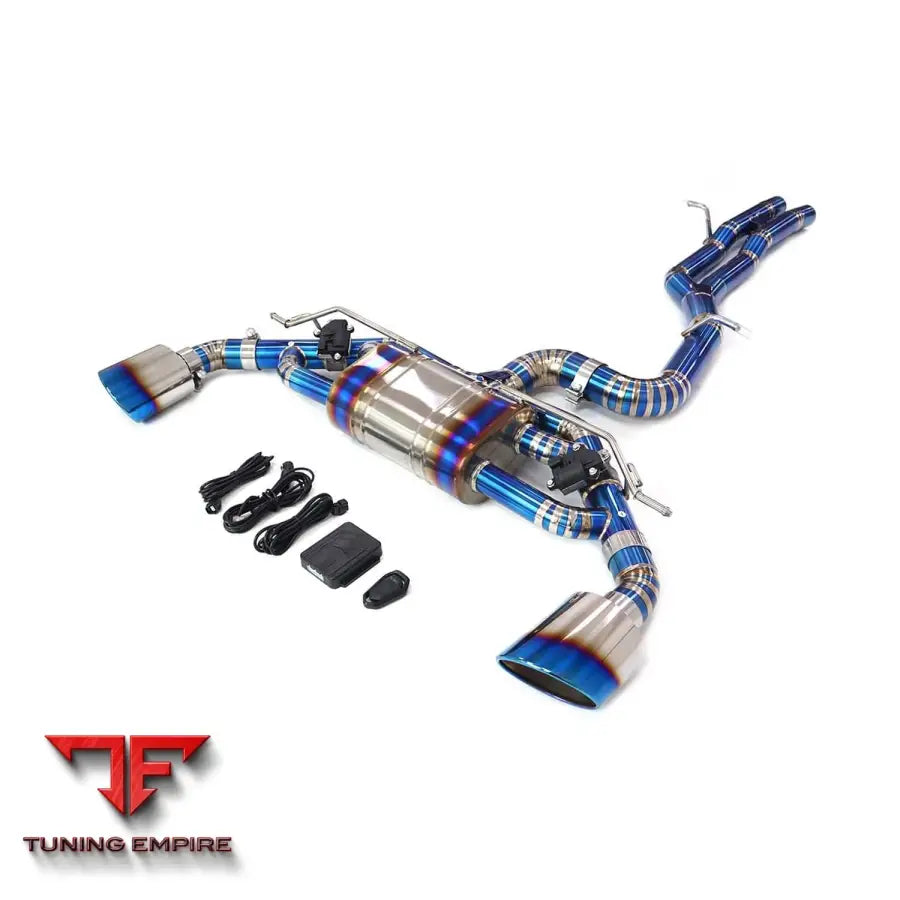 AUDI RS3 2.5T 8Y TITANIUM CATBACK RAZOR EXHAUST SYSTEM WITH MUFFLER VALVE