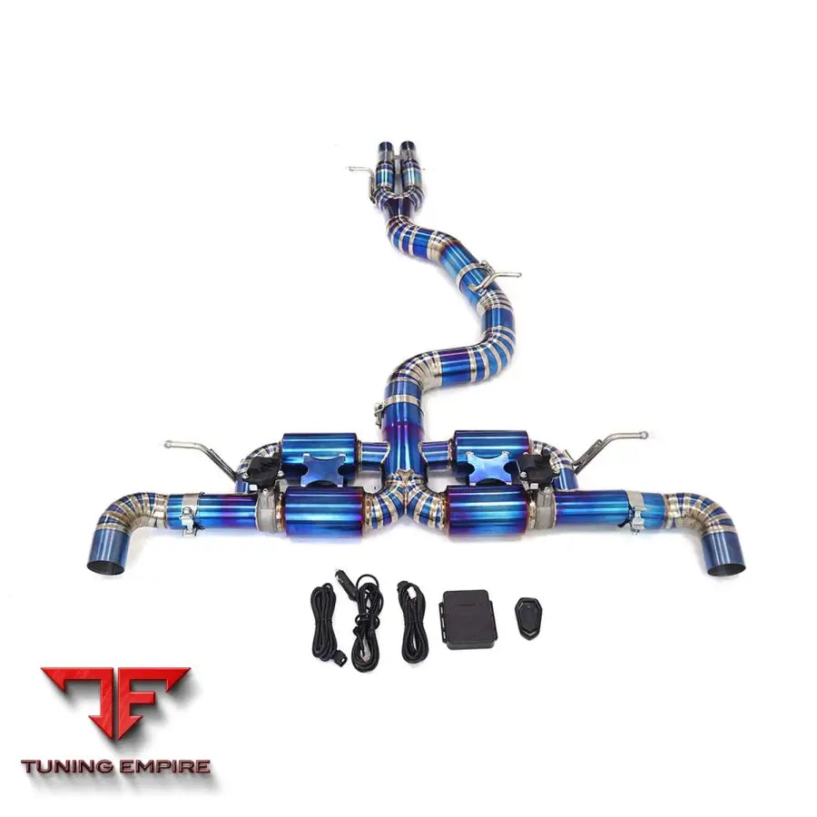 AUDI RS3 2.5T TITANIUM CATBACK RAZOR EXHAUST SYSTEM WITH MUFFLER VALVE