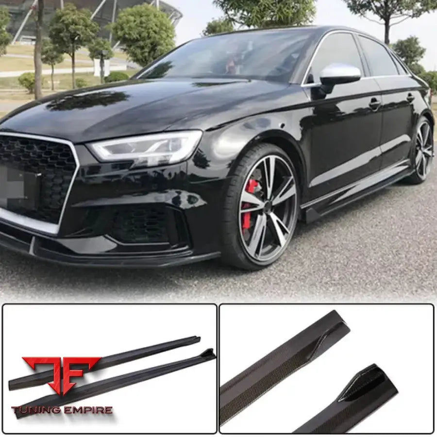 AUDI RS3 8V.5 SEDAN FACELIFT CARBON FIBER PARTS 2017–2019Y