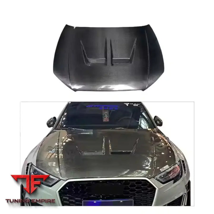 AUDI RS3 CARBON FIBER BODY KIT PARTS