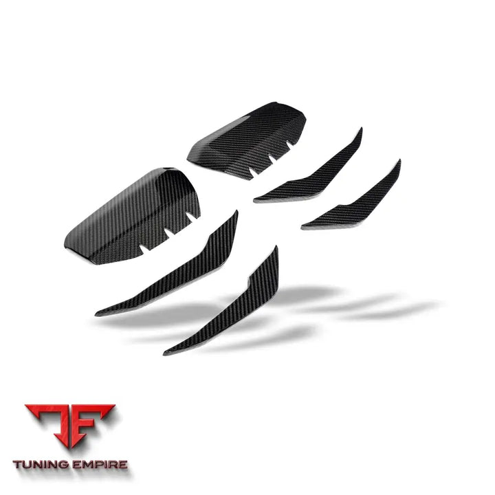 AUDI RS3 8Y LIMOUSINE CARBON FIBER CANARDS - Body Kit