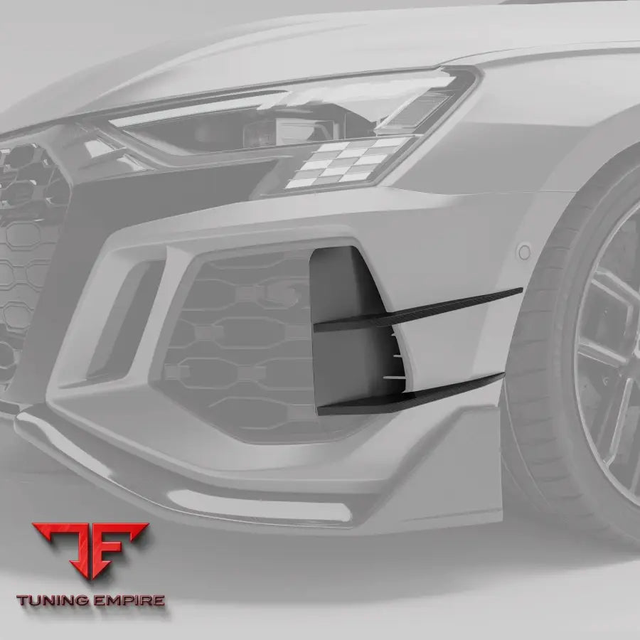 AUDI RS3 8Y LIMOUSINE CARBON FIBER CANARDS - Body Kit