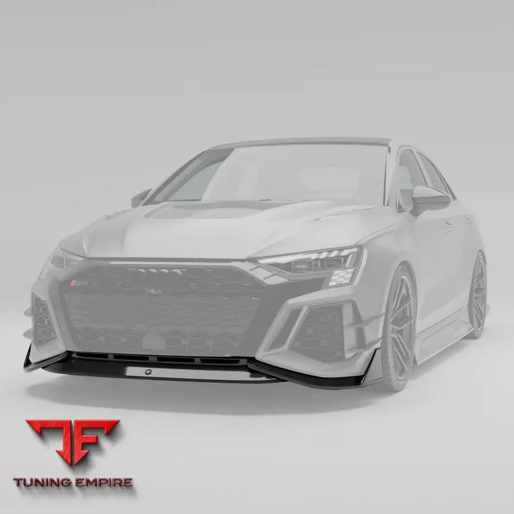 AUDI RS3 8Y LIMOUSINE CARBON FIBER FRONT LIP - Body Kit