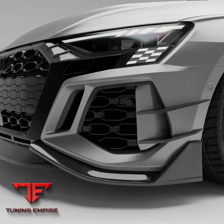 AUDI RS3 8Y SPORTBACK CARBON FIBER CANARDS - Body Kit