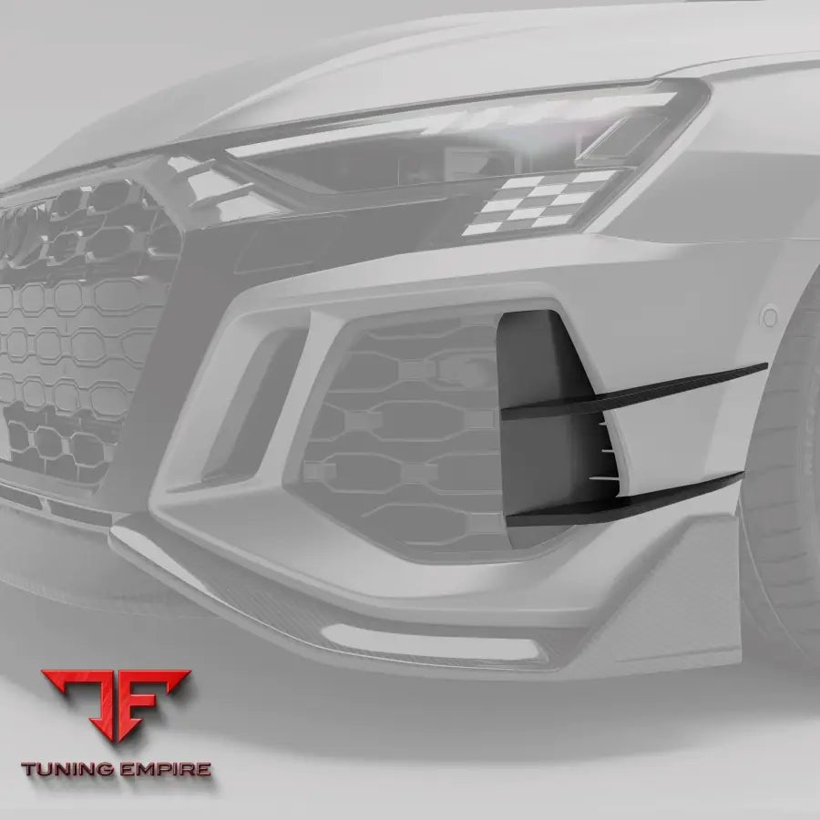 AUDI RS3 8Y SPORTBACK CARBON FIBER CANARDS - Body Kit