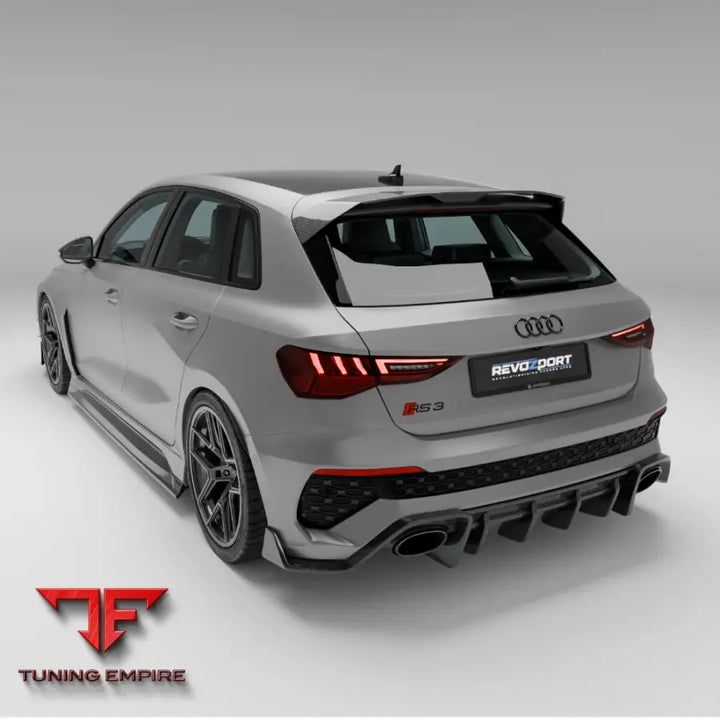 AUDI RS3 8Y SPORTBACK CARBON FIBER ROOF SPOILER - Body Kit