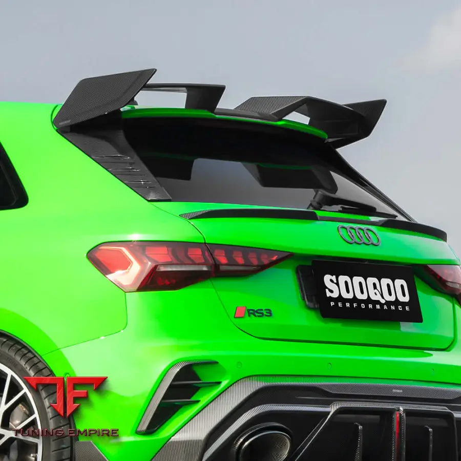 AUDI RS3 SPORTBACK 8Y TOP SPOILER IN PREPREG CARBON FIBRE - Carbon Fibre Parts