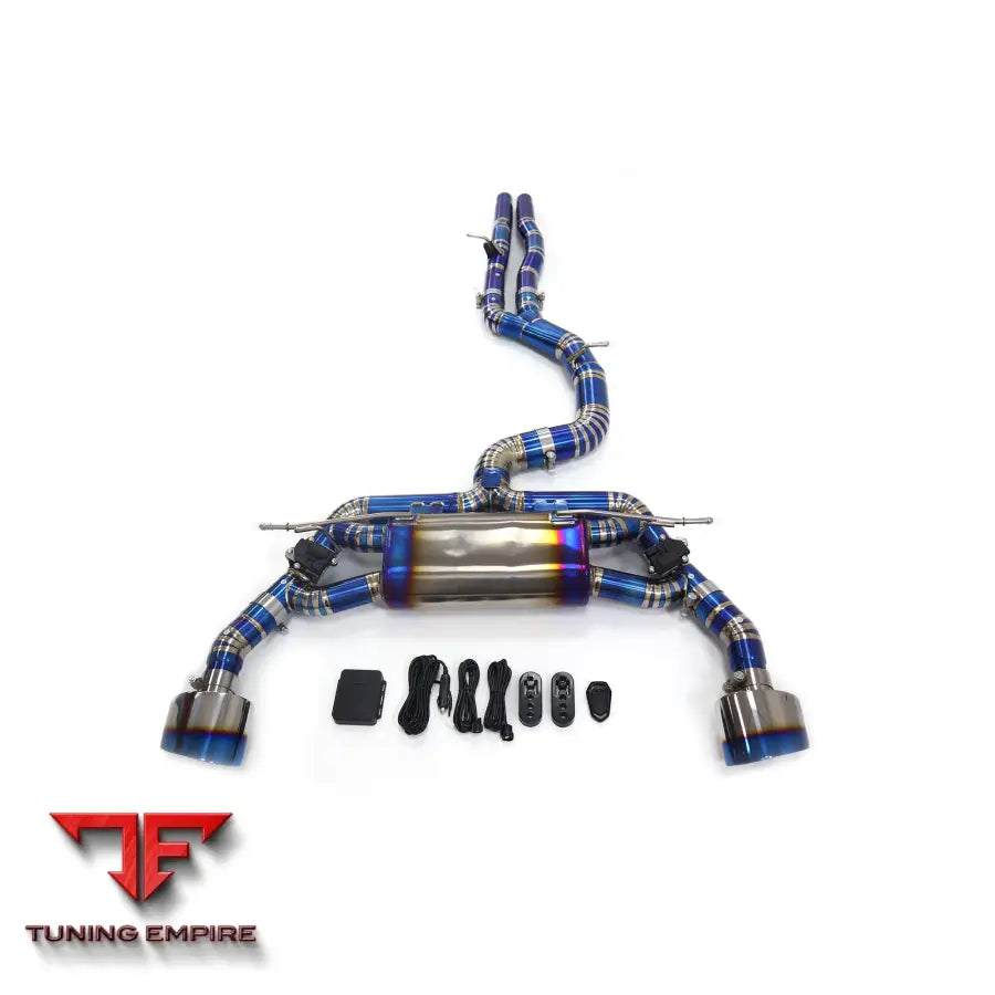 AUDI RS3 TTRS 2.5T TITANIUM CATBACK RAZOR EXHAUST SYSTEM WITH MUFFLER VALVE