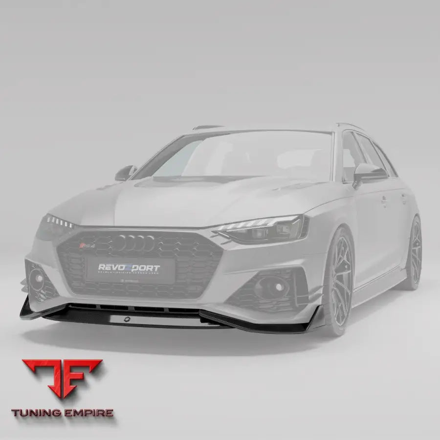 AUDI RS4 B9.5 FACELIFT CARBON FIBER FRONT LIP - Body Kit