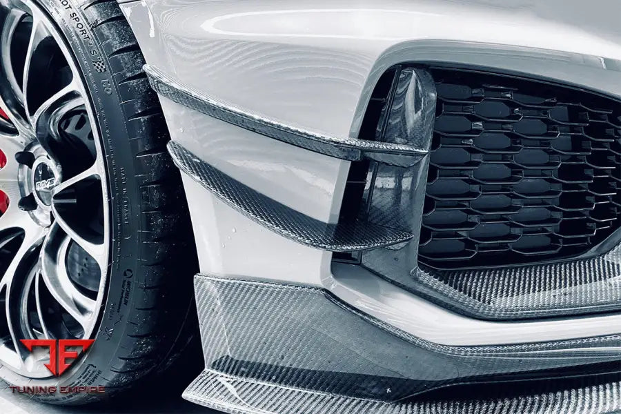 Audi Rs4 B9 Bkss Style Front Canards