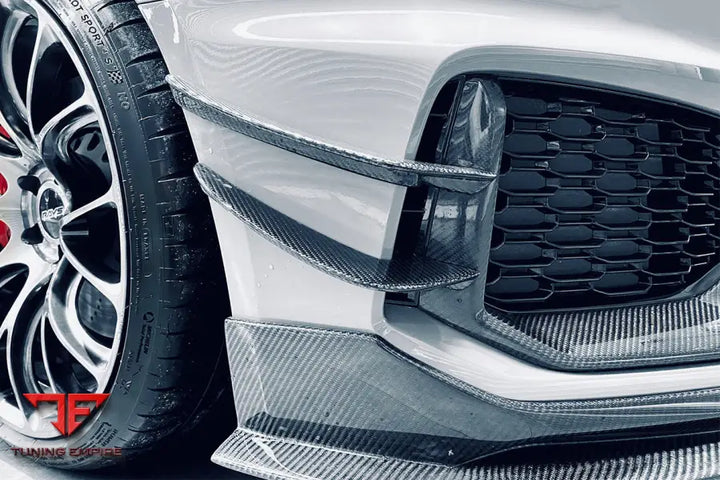 Audi Rs4 B9 Bkss Style Front Canards