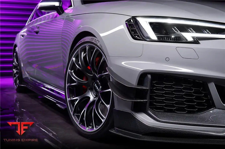 Audi Rs4 B9 Bkss Style Front Canards
