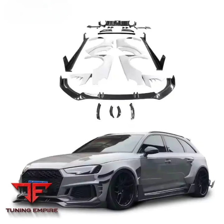 AUDI RS4 CARBON FIBER BODY KIT PARTS