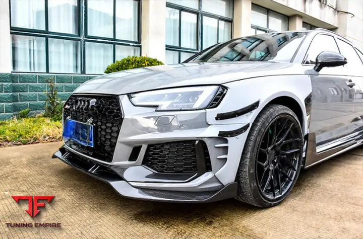 AUDI RS4 CARBON FIBER WIDE BODY KIT PARTS