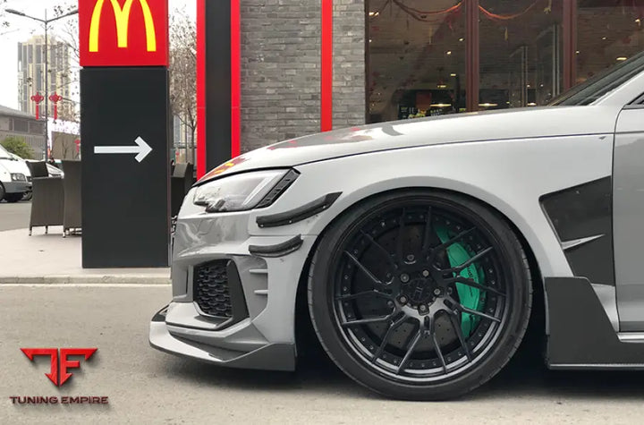 AUDI RS4 CARBON FIBER BODY KIT PARTS