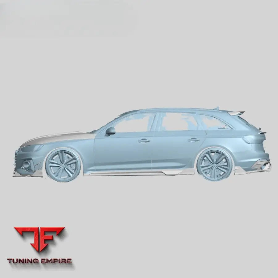 AUDI RS4 DRY CARBON FIBER BODY KIT PARTS