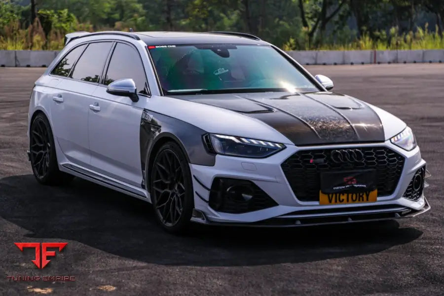 AUDI RS4 S4 A4 B9 B9.5 AE DESIGN HOOD BONNET - Hood