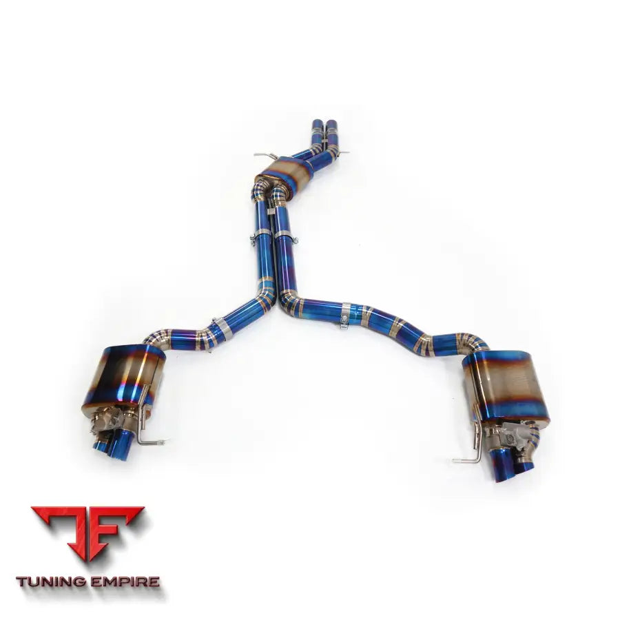 AUDI RS5 B8.5 TITANIUM CATBACK RAZOR EXHAUST SYSTEM WITH MUFFLER VALVE