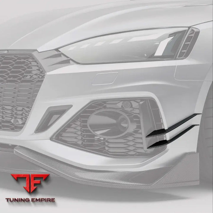AUDI RS5 B9.5 COUPE CARBON FIBER CANARDS - Body Kit