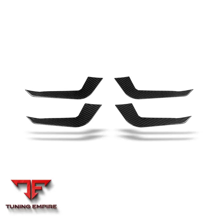 AUDI RS5 B9.5 COUPE CARBON FIBER CANARDS - Body Kit