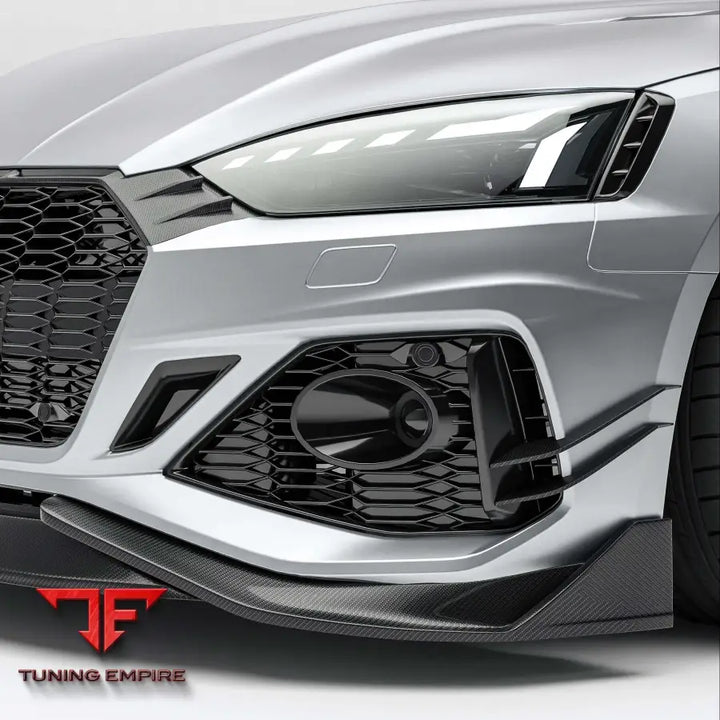AUDI RS5 B9.5 COUPE CARBON FIBER CANARDS - Body Kit