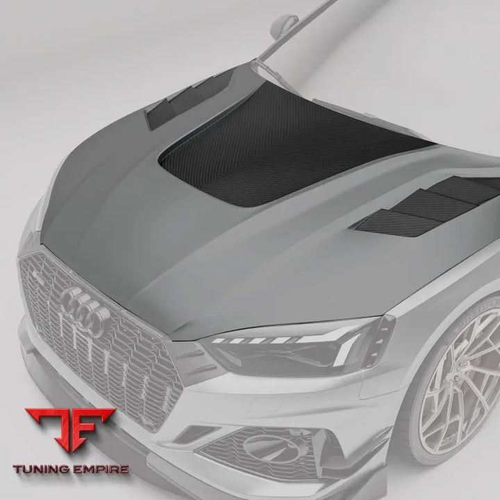 AUDI RS5 B9.5 COUPE CARBON FIBER HOOD - Body Kit