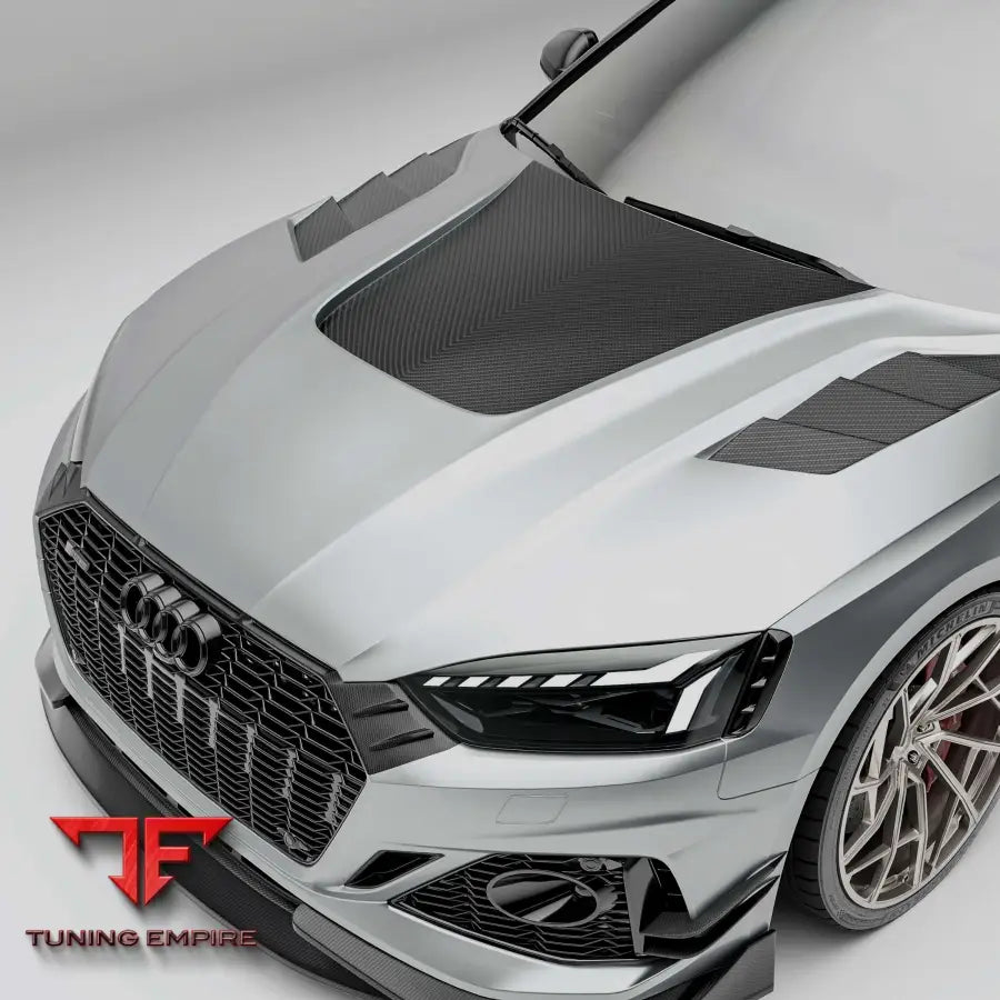 AUDI RS5 B9.5 COUPE CARBON FIBER HOOD - Body Kit