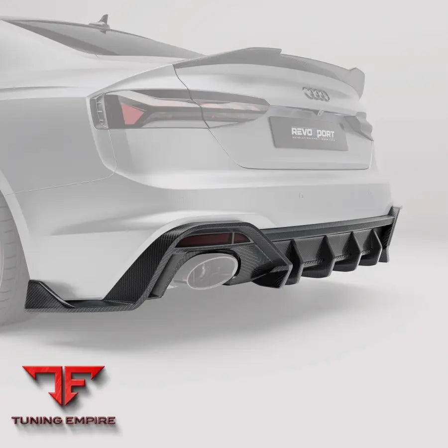 AUDI RS5 B9.5 COUPE CARBON FIBER REAR DIFFUSER - Body Kit