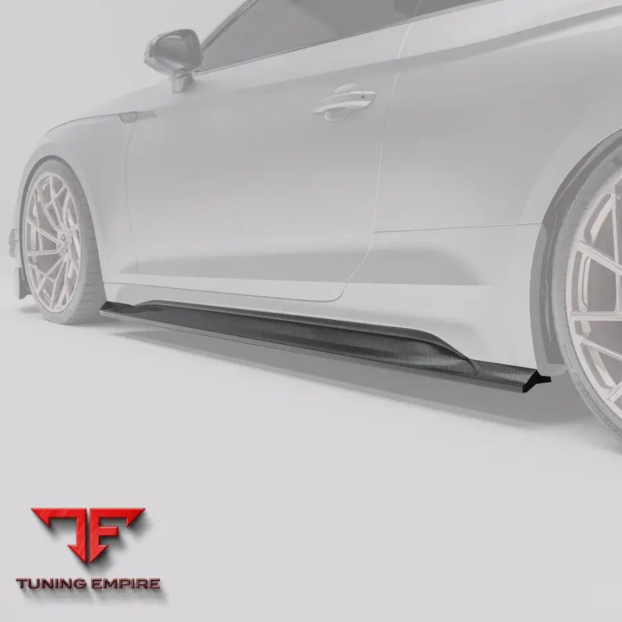 AUDI RS5 B9.5 COUPE CARBON FIBER SIDE SKIRTS - Body Kit