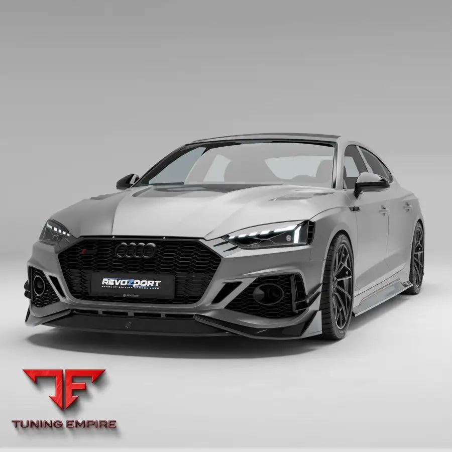 AUDI RS5 B9.5 FACELIFT SPORTBACK CARBON FIBER FRONT LIP - Body Kit
