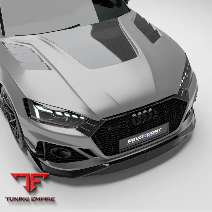 AUDI RS5 B9.5 FACELIFT SPORTBACK CARBON FIBER HOOD - Body Kit