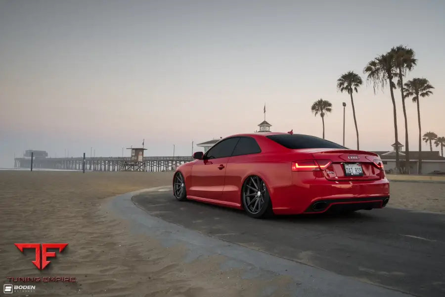 AUDI RS5 FORGED WHEELS AND EXHAUST SYSTEM