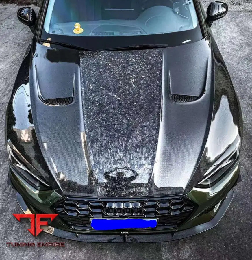 Audi RS5 B9 carbon hood