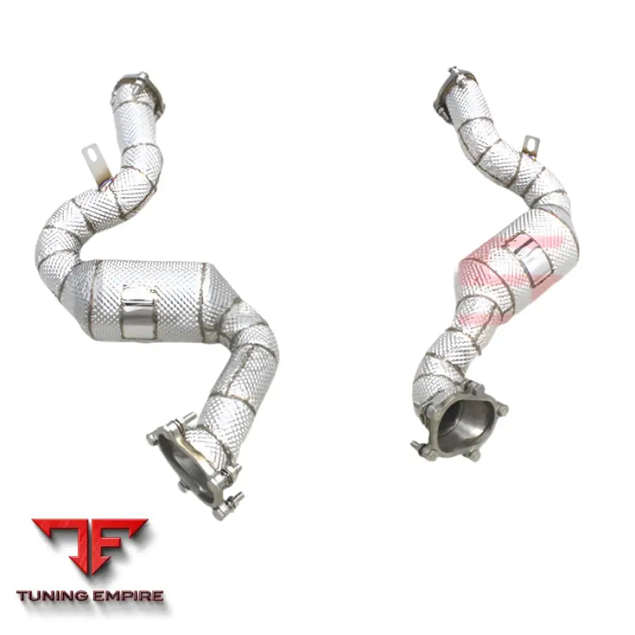 AUDI RS6 4.0T STAINLESS STEEL EXHAUST DOWNPIPE 2013-2018
