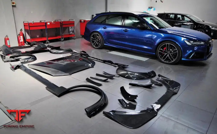 AUDI RS6 AVANT C7 CARBON FIBER WIDE BODY KIT BSD