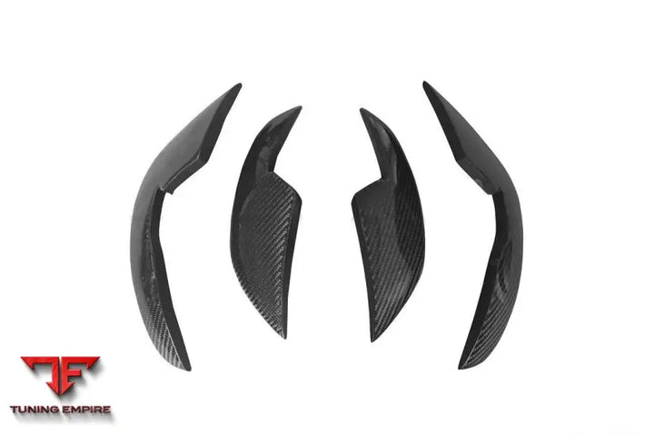 Audi Rs6 C7 Avant Bs Style Front Bumper Canards