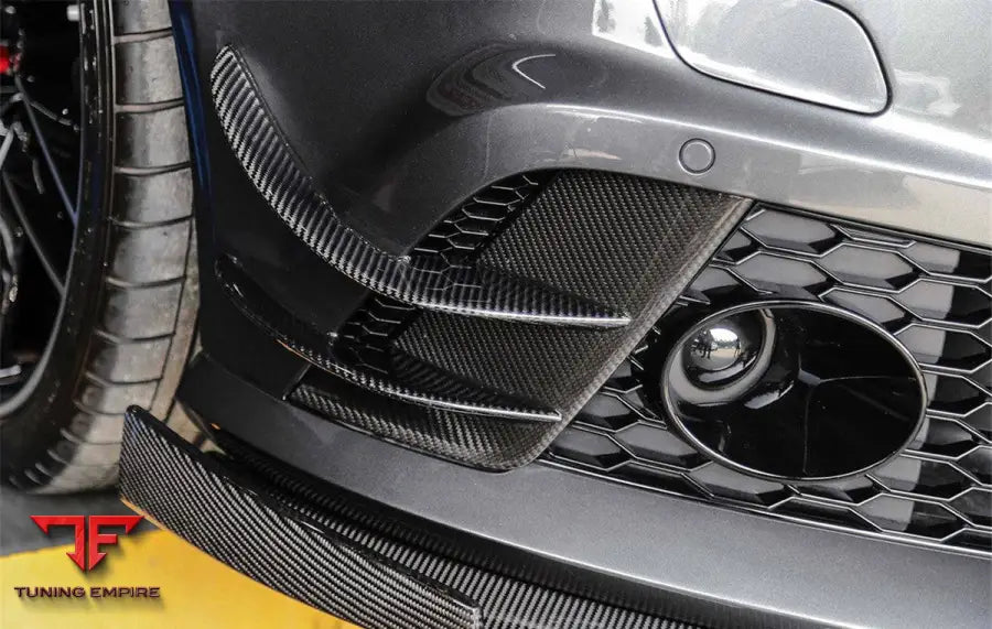 Audi Rs6 C7 Avant Bs Style Front Bumper Canards