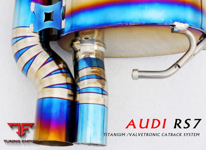 Audi Rs6 C7 Titanium Valvetronic Exhaust System