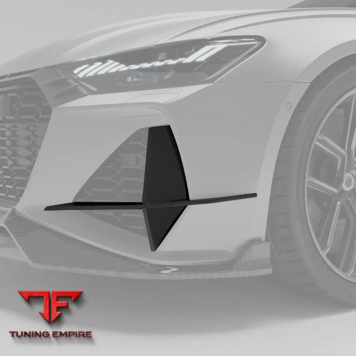 AUDI RS6 C8 CARBON FIBER CANARDS - Body Kit